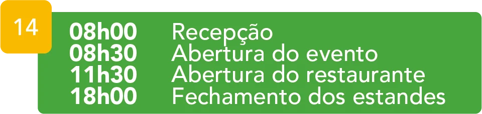 Cronograma dia 14