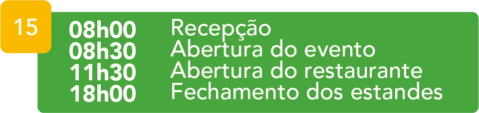 Cronograma dia 15