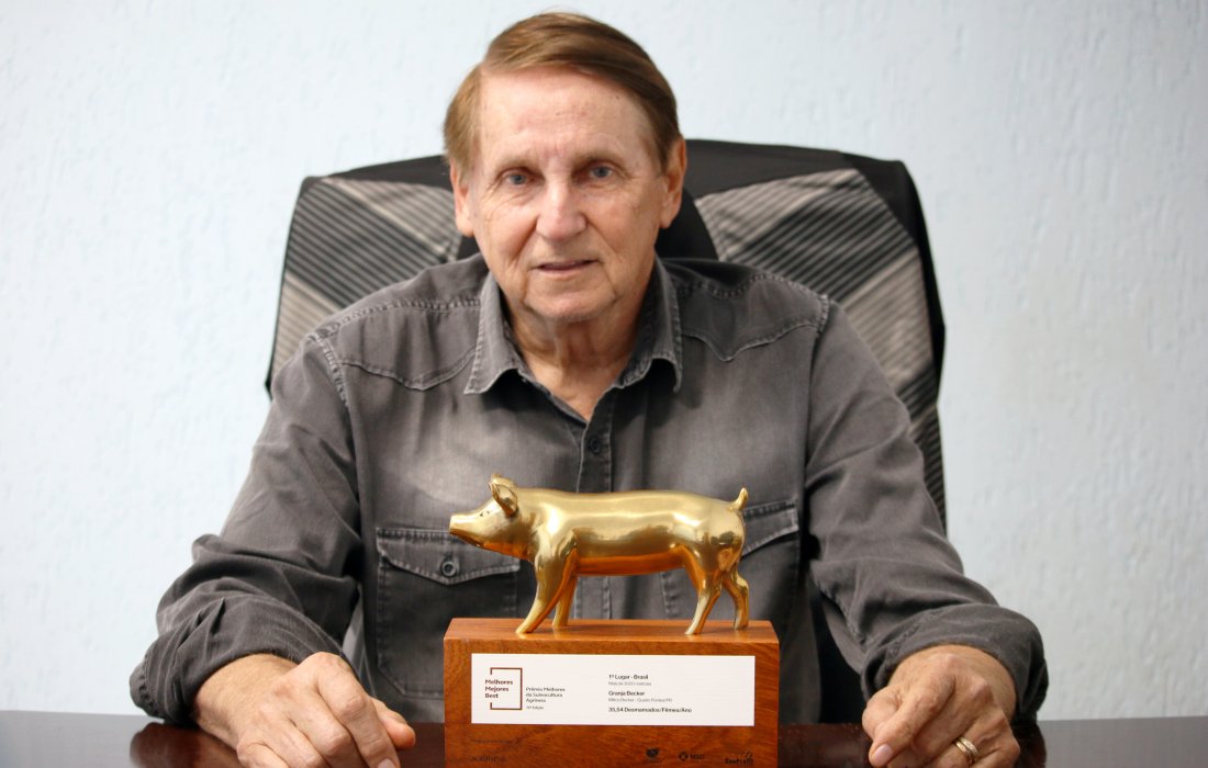 Associado da Copagril recebe pela 8&ordf; vez o Pr&ecirc;mio Melhores da Suinocultura Agriness