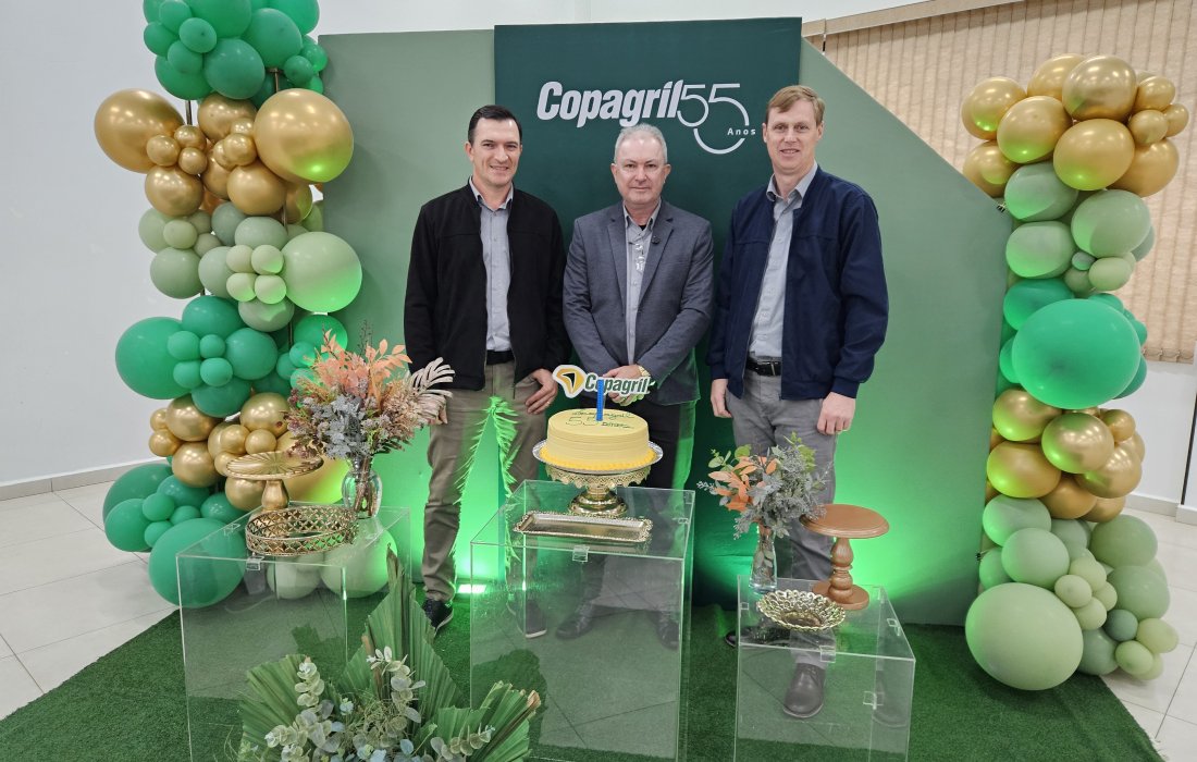 Copagril celebra 55 anos de hist&oacute;ria ao lado de colaboradores, associados e clientes