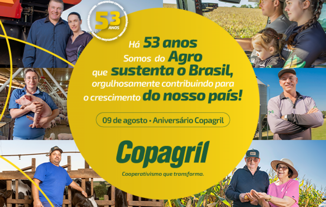 Copagril se prepara para celebrar 53 anos de hist&oacute;ria 