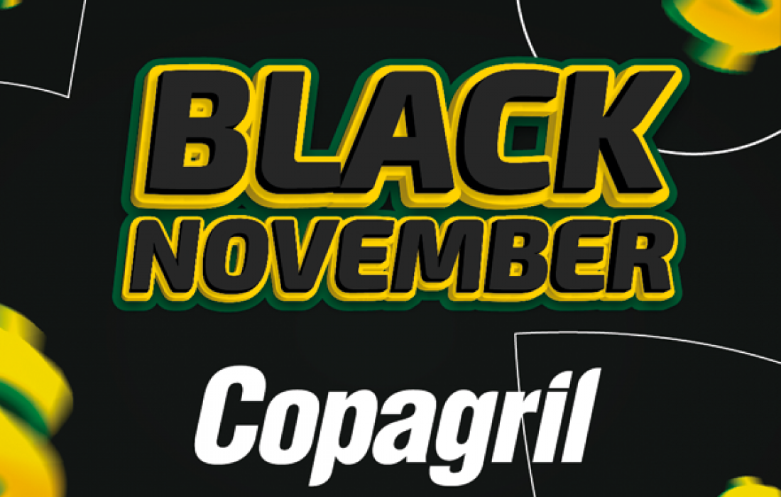 Copagril realiza promo&ccedil;&atilde;o Black November em todas as suas lojas, postos e supermercados