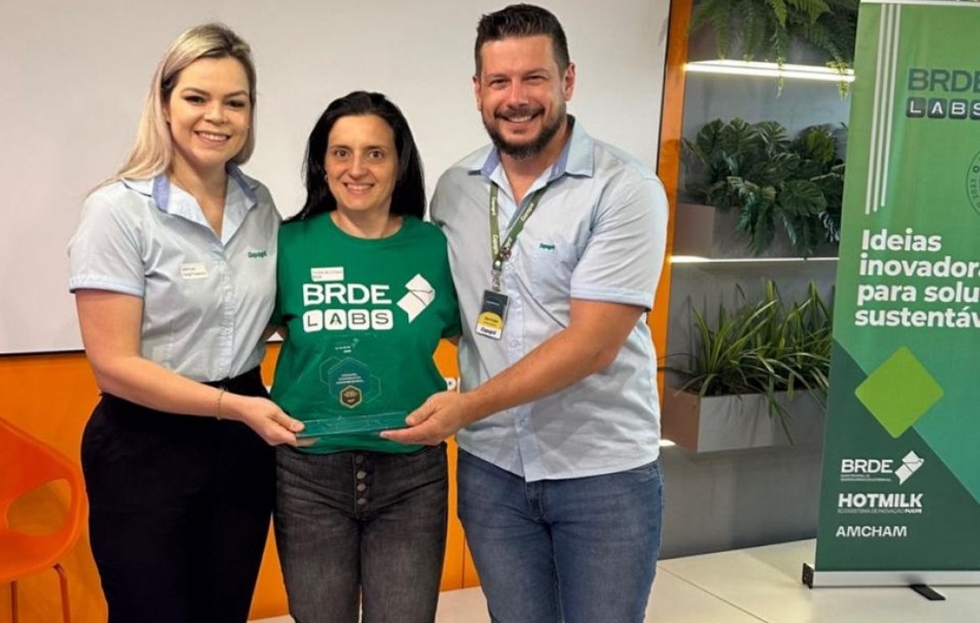 Copagril conquista trof&eacute;u de destaque em inova&ccedil;&atilde;o no programa BRDE Labs 2023