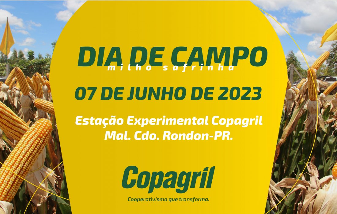 Copagril promover&aacute; Dia de Campo do Milho Safrinha no dia 07 de junho