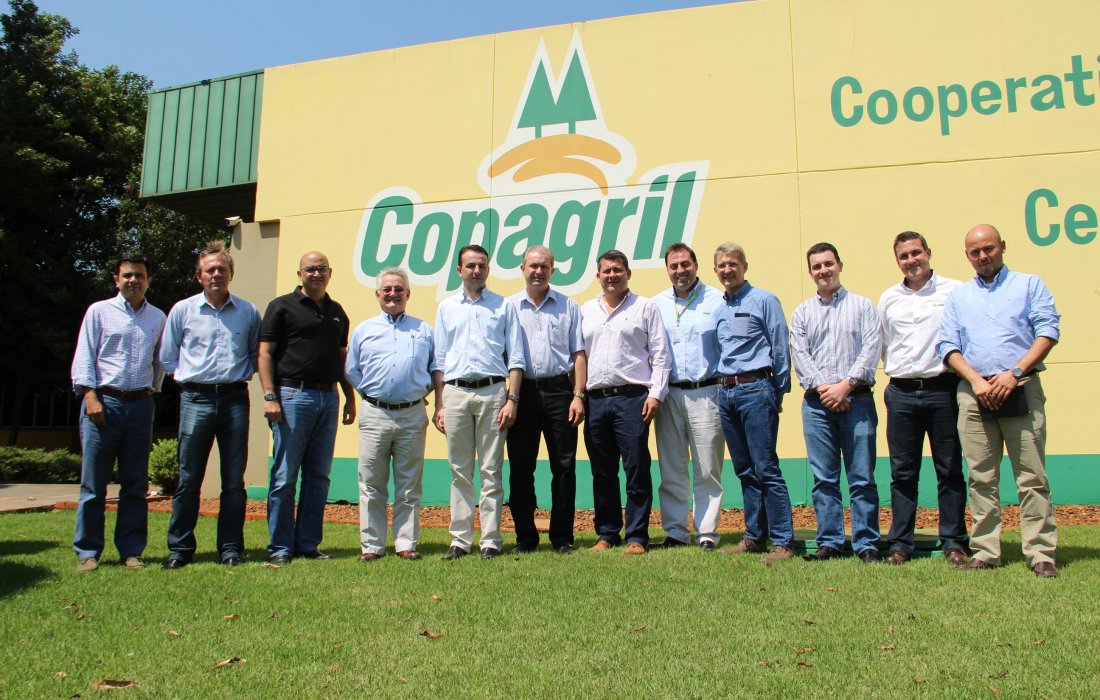 Comitiva da Am&eacute;rica Central visita sede da Copagril
