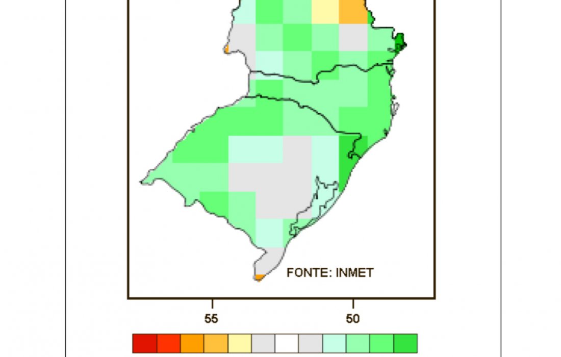 Simepar prev&ecirc; distribui&ccedil;&atilde;o de chuvas dentro da m&eacute;dia hist&oacute;rica durante a primavera