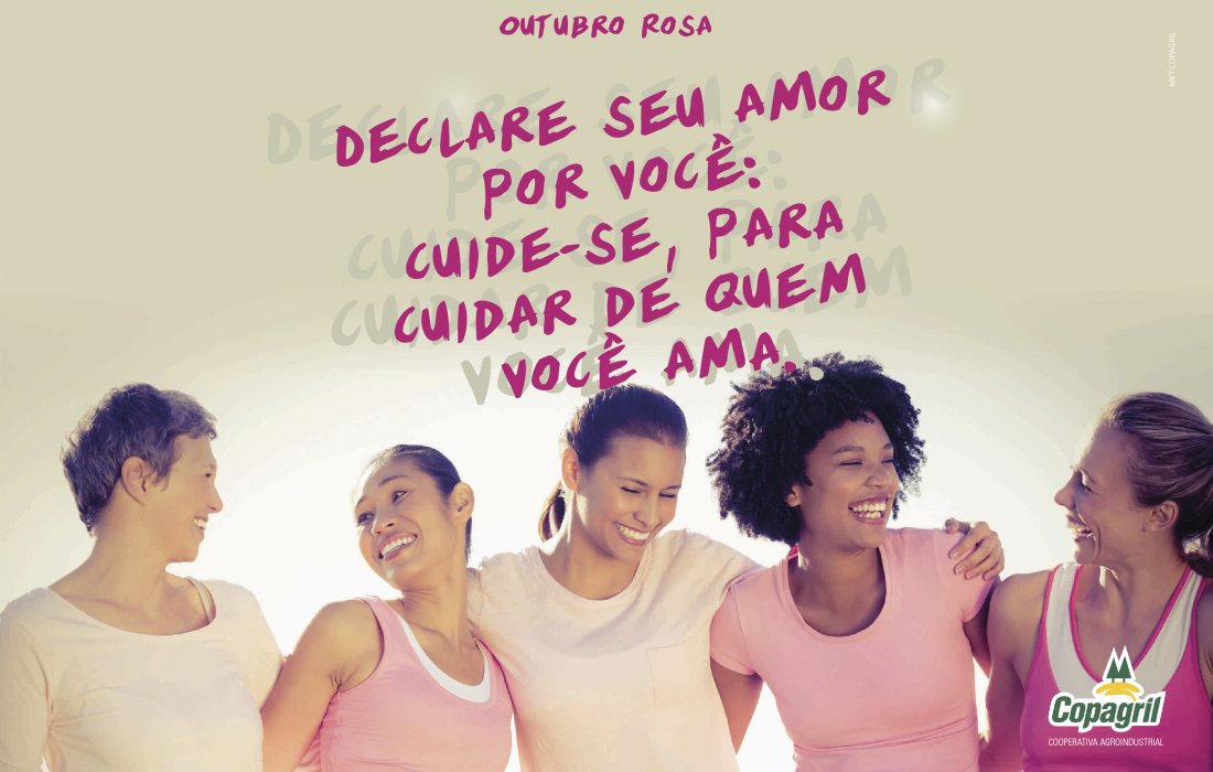 Copagril apoia campanha Outubro Rosa e promove a&ccedil;&otilde;es de conscientiza&ccedil;&atilde;o