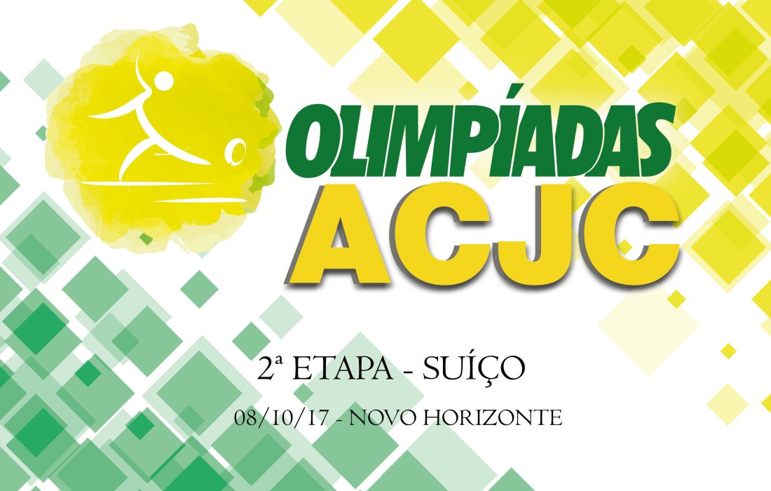 2&ordf; etapa das Olimp&iacute;adas da ACJC ter&aacute; disputas de futebol su&iacute;&ccedil;o no domingo