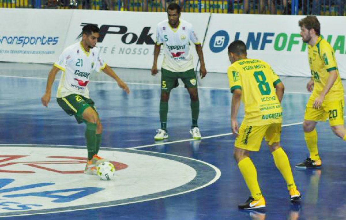 Copagril Futsal empata com a Assoeva e se despede da Liga Nacional de Futsal