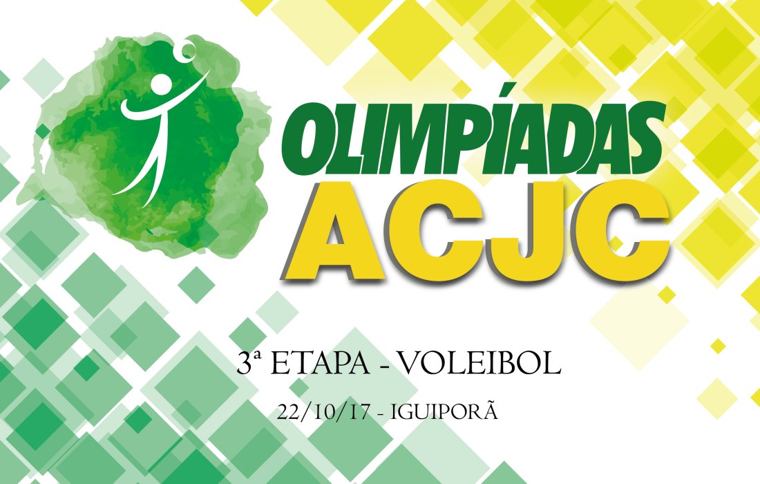 Olimp&iacute;adas da ACJC ter&atilde;o partidas de v&ocirc;lei no pr&oacute;ximo domingo