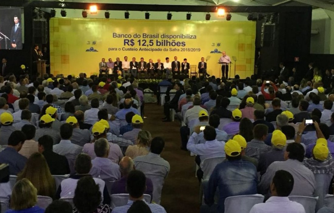 Governo federal libera R$ 12,5 bilh&otilde;es para financiar safra de 2018 e 2019