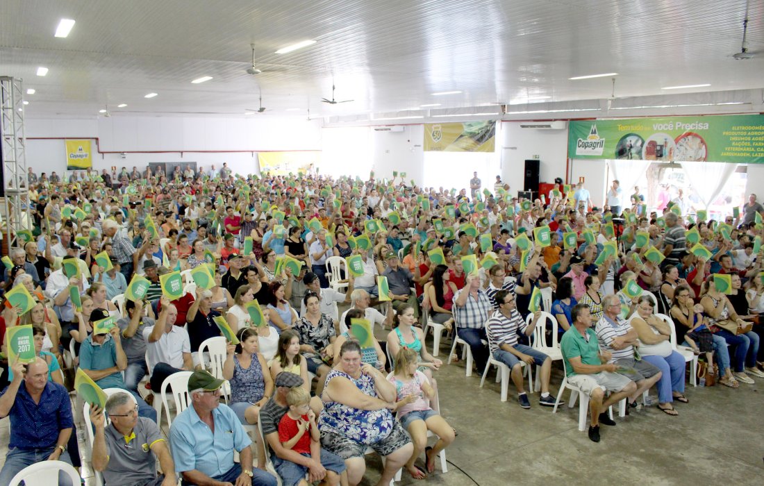 Assembleia Geral Ordin&aacute;ria da Copagril registra ampla participa&ccedil;&atilde;o de associados