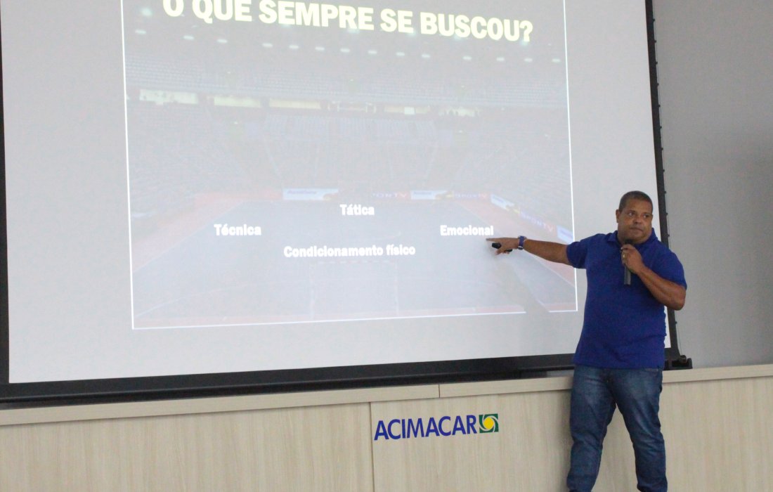 Marcelo Rodrigues realiza palestra sobre marketing esportivo em Marechal C&acirc;ndido Rondon