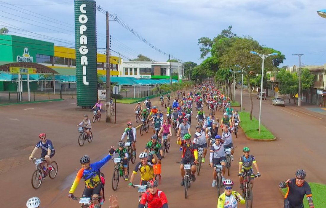 Circuito Regional de Cicloturismo re&uacute;ne 1.500 ciclistas em Marechal C&acirc;ndido Rondon