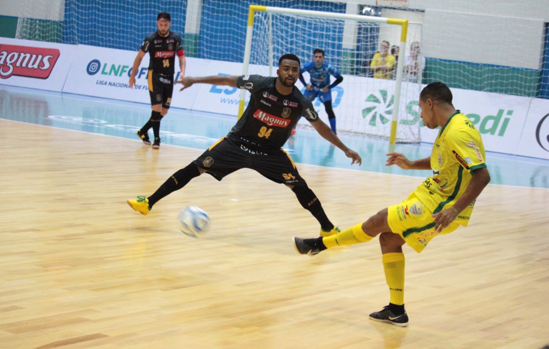 Copagril Futsal estreia com placar adverso na Liga Nacional
