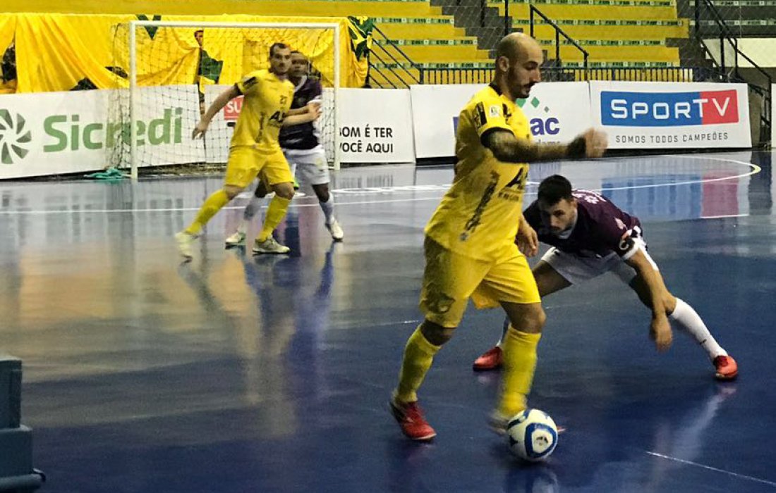 Ap&oacute;s vencer Assoeva, Copagril Futsal enfrenta Carlos Barbosa nessa ter&ccedil;a