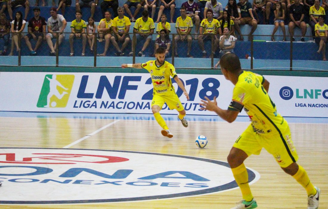 Copagril Futsal enfrenta a Intelli hoje pela Liga Nacional
