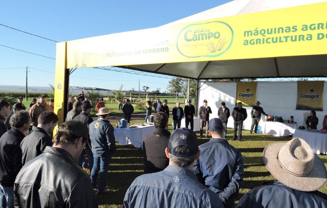 Dia de Campo Milho Safrinha Copagril difunde h&iacute;bridos de biotecnologia avan&ccedil;ada