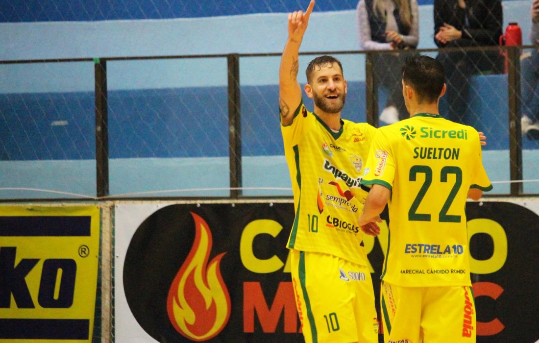 Visando retomar a lideran&ccedil;a da S&eacute;rie Ouro, Copagril Futsal enfrenta o Guarapuava nessa ter&ccedil;a-feira