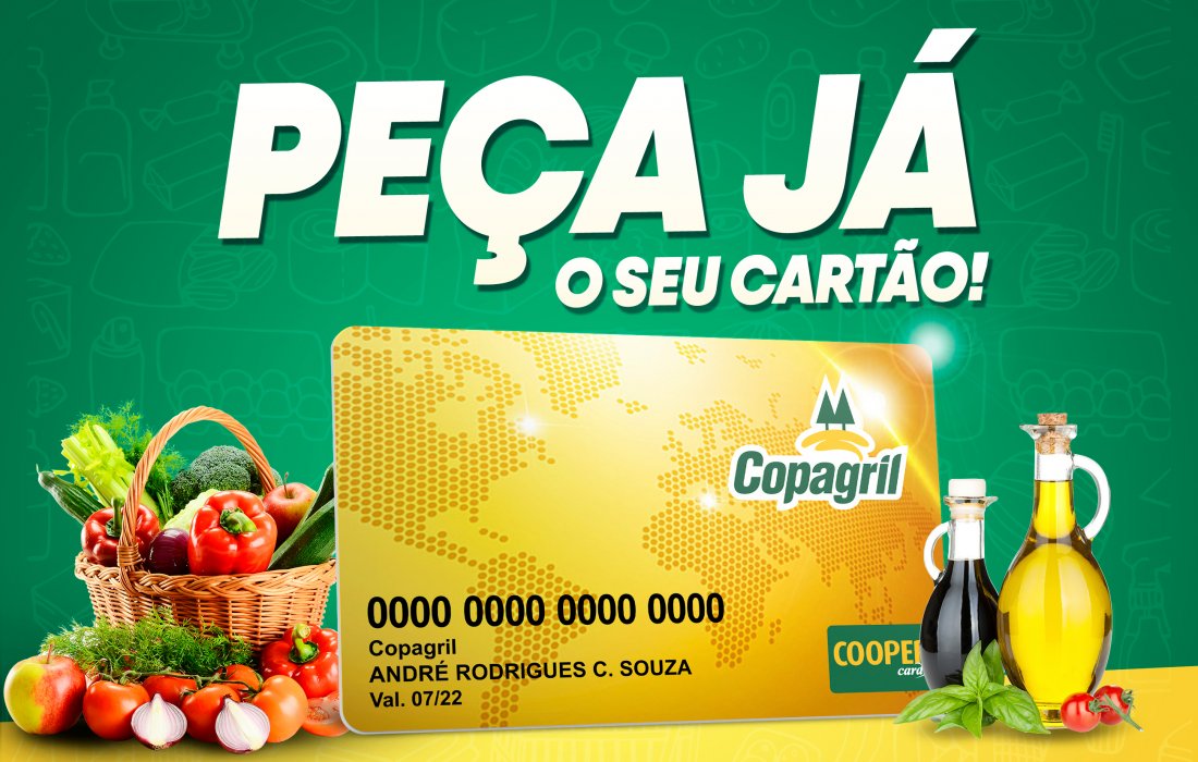 Copagril lan&ccedil;a cart&atilde;o de cr&eacute;dito pr&oacute;prio