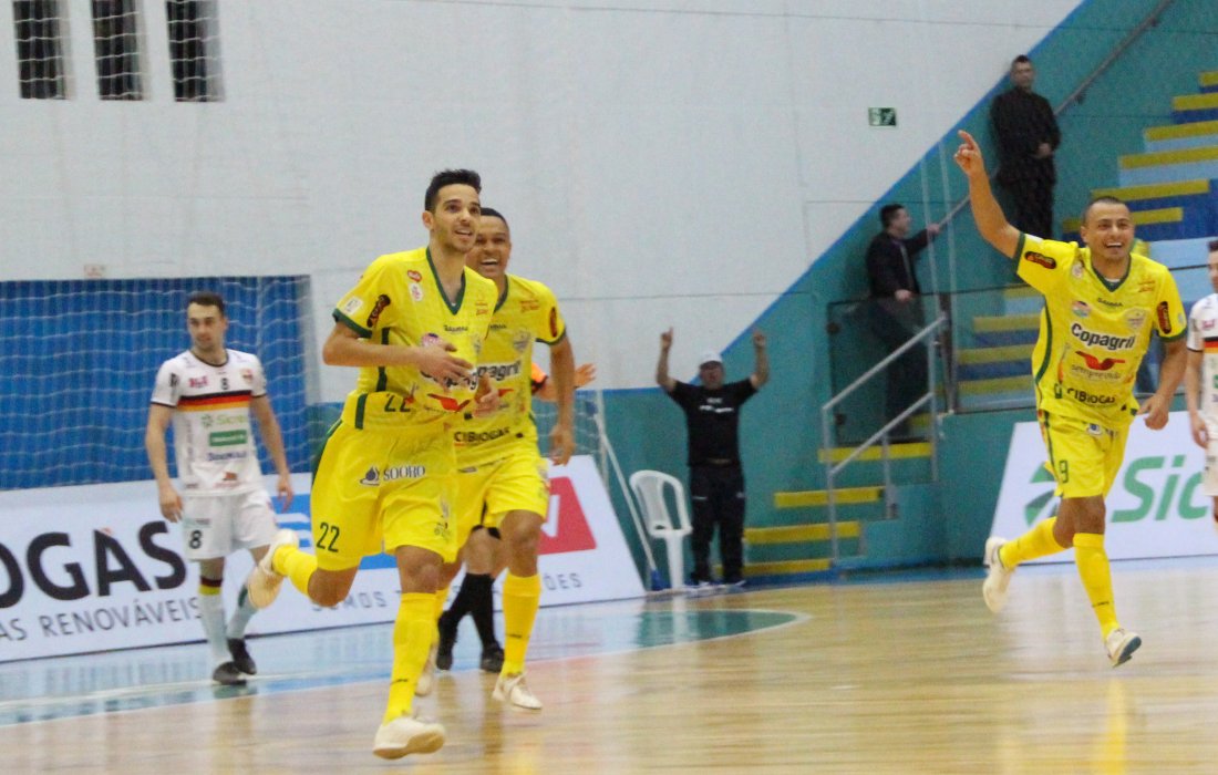 Copagril Futsal enfrenta no pr&oacute;ximo s&aacute;bado o Carlos Barbosa pelas quartas de final da Liga Nacional