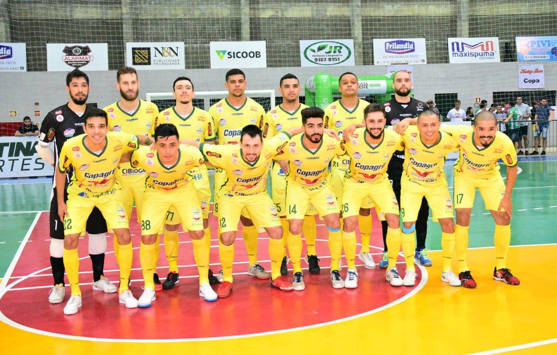 Copagril Futsal vence fora de casa e sai em vantagem na busca de uma vaga na semifinal do Paranaense