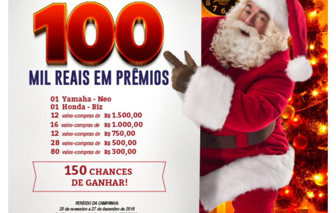 Copagril participa da campanha Natal Premiado Acimacar