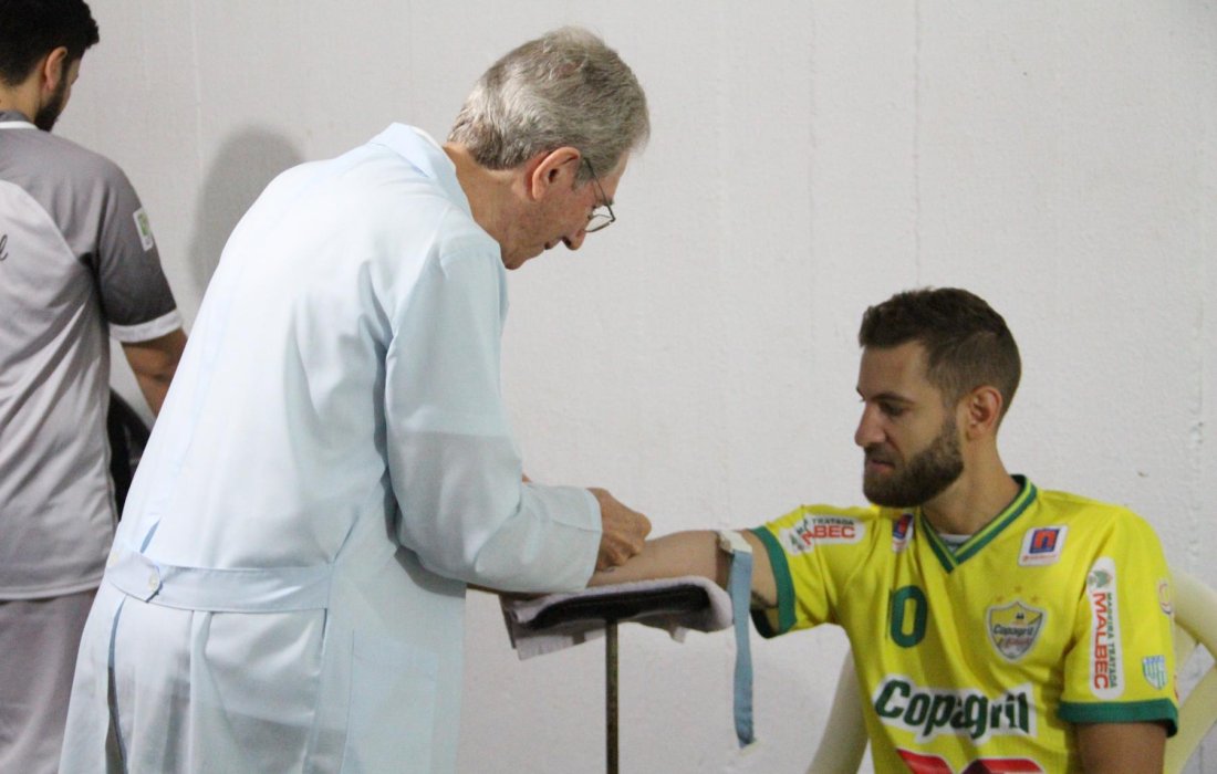 AACC Copagril inova nas avalia&ccedil;&otilde;es de pr&eacute;-temporada realizando exames de CPK e PCR