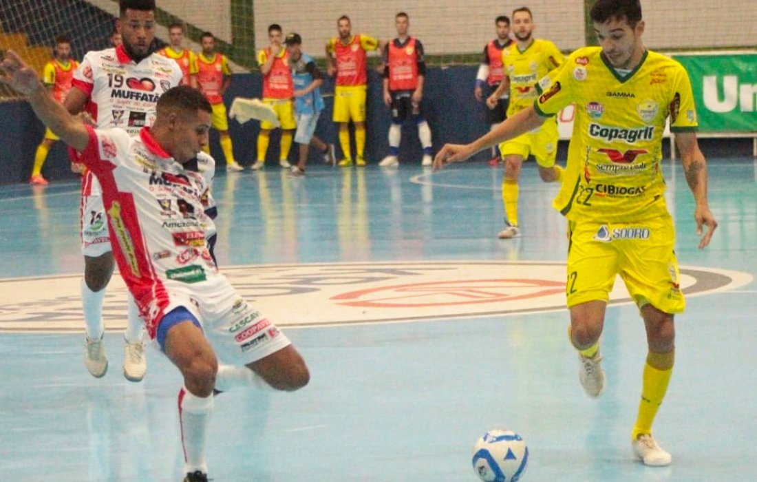 Com entrada franca, Copagril Futsal enfrenta o Cascavel nesta sexta-feira