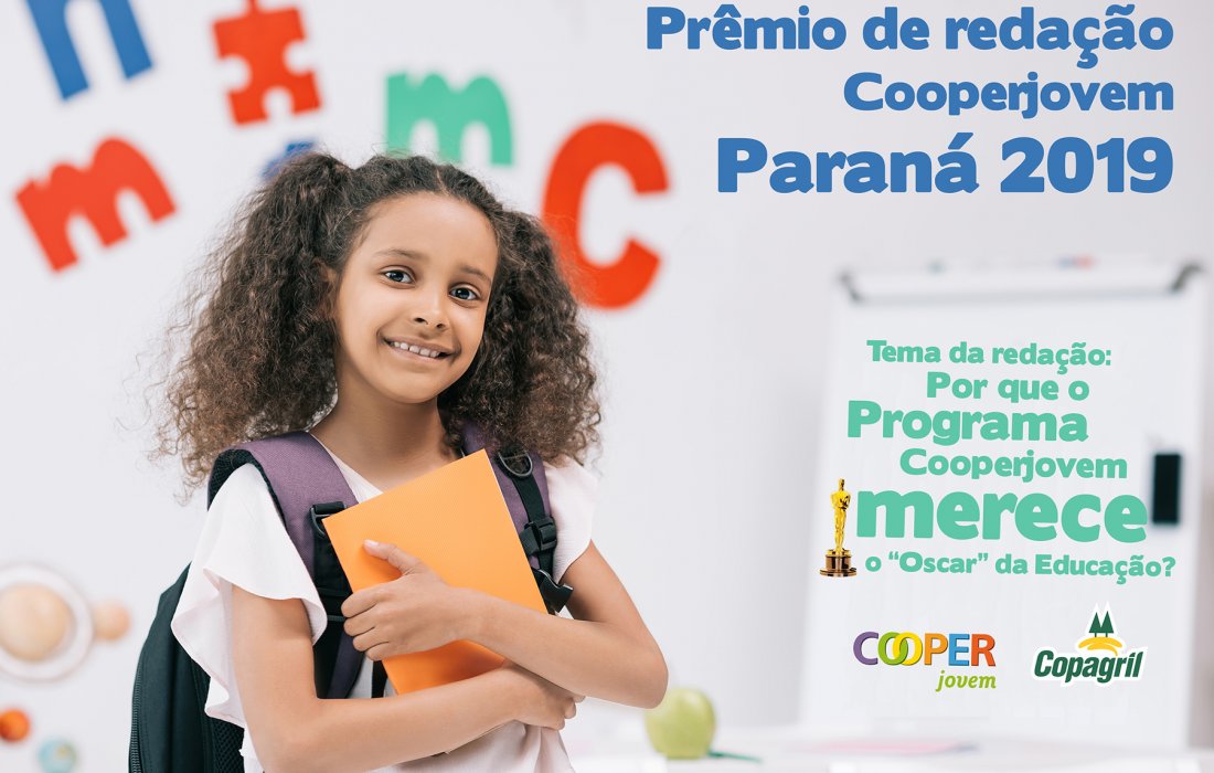 Copagril e Sescoop lan&ccedil;am Pr&ecirc;mio de Reda&ccedil;&atilde;o do Cooperjovem 2019