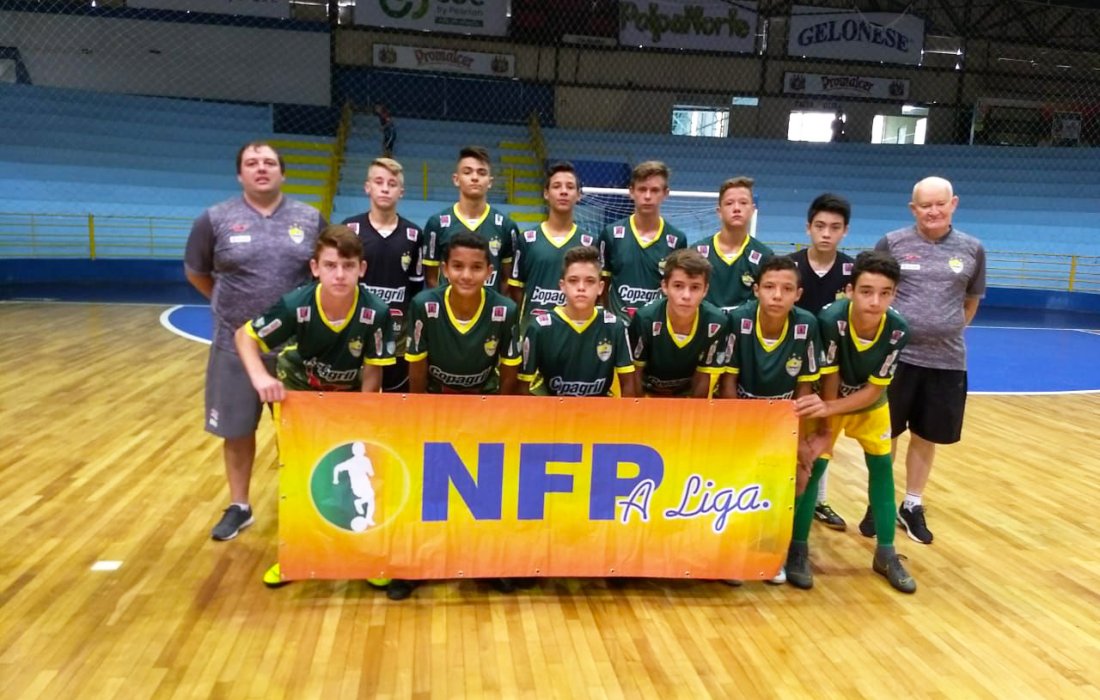 AACC Copagril sub-15 estreia no Super Estadual de Futsal com resultados excelentes