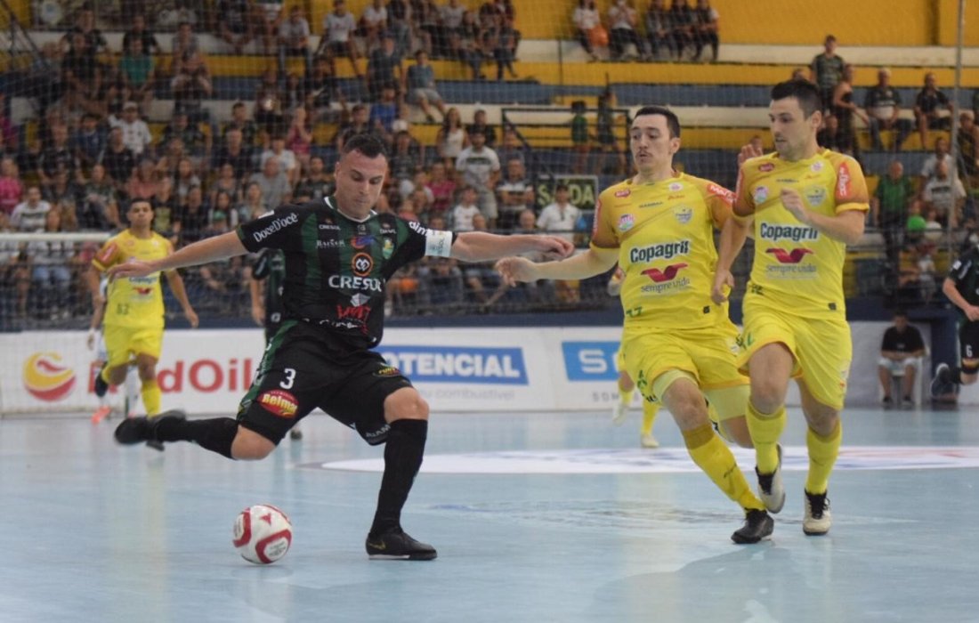 AACC Copagril Futsal faz boa atua&ccedil;&atilde;o, mas n&atilde;o conquista bom resultado em Francisco Beltr&atilde;o