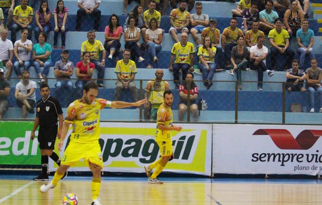 Contando com a torcida, AACC Copagril Futsal enfrenta a Intelli nessa sexta-feira