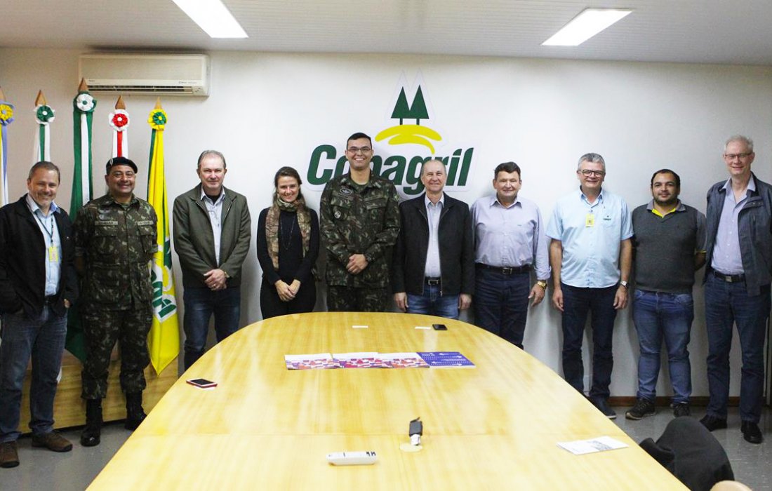 Copagril recebe visita do Ex&eacute;rcito Brasileiro para tratar sobre interioriza&ccedil;&atilde;o de venezuelanos