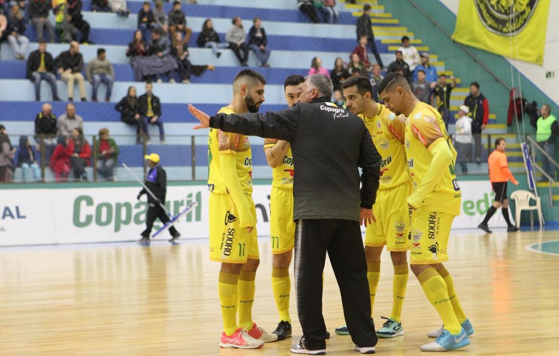 AACC Copagril Futsal inicia hoje sequ&ecirc;ncia de tr&ecirc;s jogos fora de casa