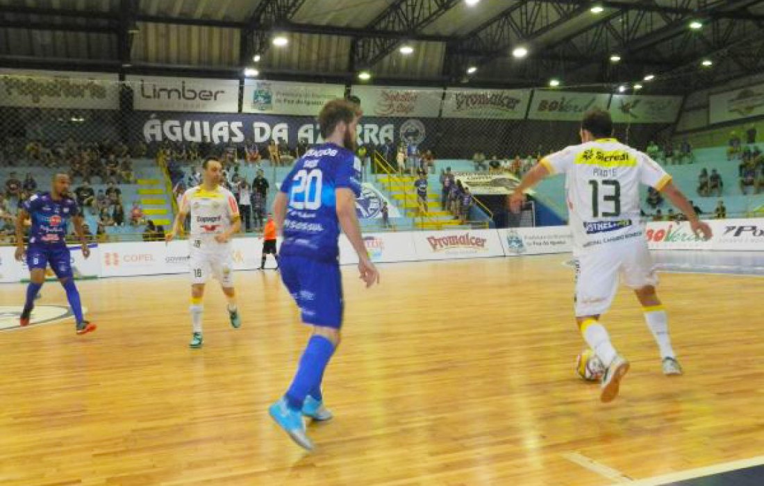 AACC Copagril Futsal empata com o Foz e chega a 14 jogos de invencibilidade no Paranaense