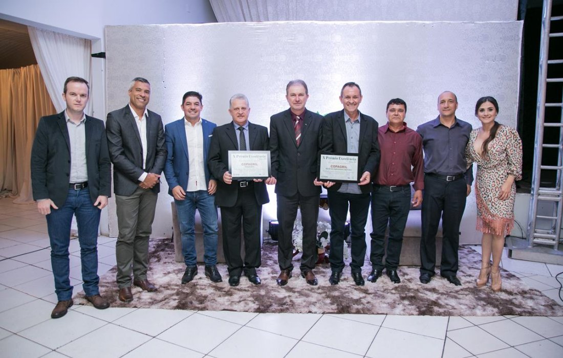 Copagril &eacute; premiada em duas categorias do Pr&ecirc;mio Excel&ecirc;ncia de Gua&iacute;ra