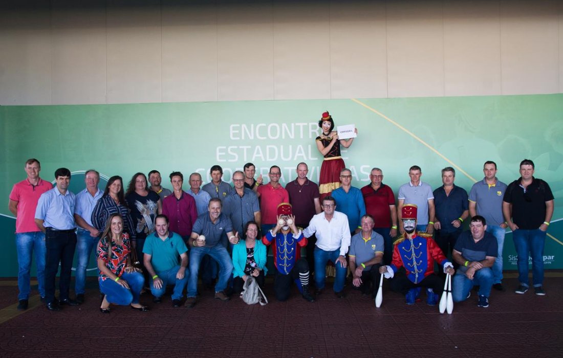 Comitiva da Copagril participa do Encontro Estadual de Cooperativistas Paranaenses