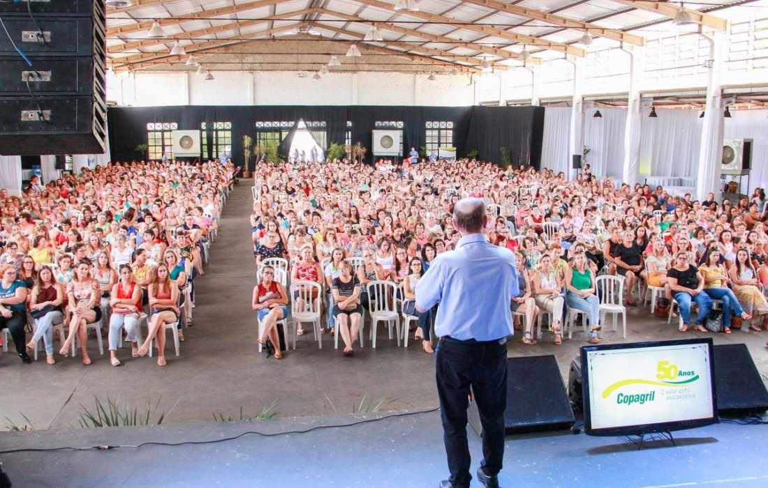 Copagril recebe mais de 1200 convidadas em evento da especial para mulheres cooperativistas