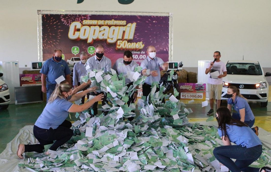 Conhecidos os primeiros ganhadores da Campanha Show de Prêmios Copagril 50 anos