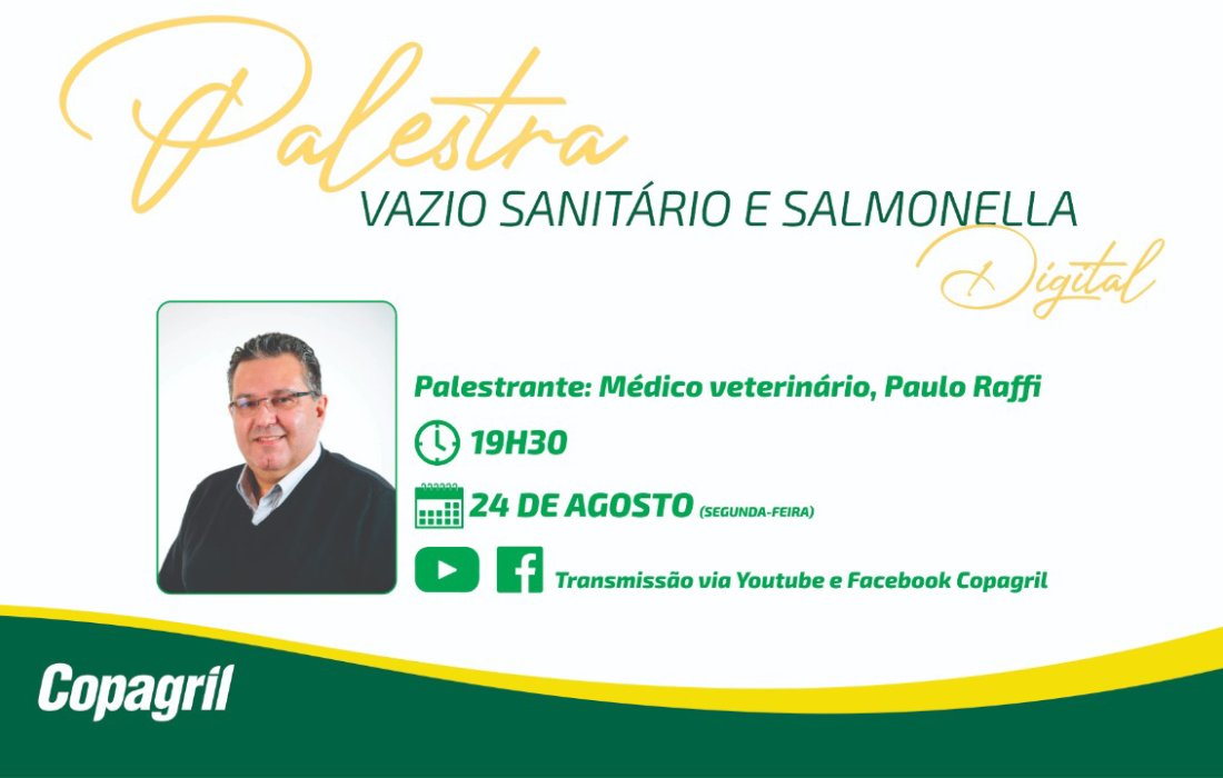 Copagril realiza palestra t&eacute;cnica online para produtores de aves