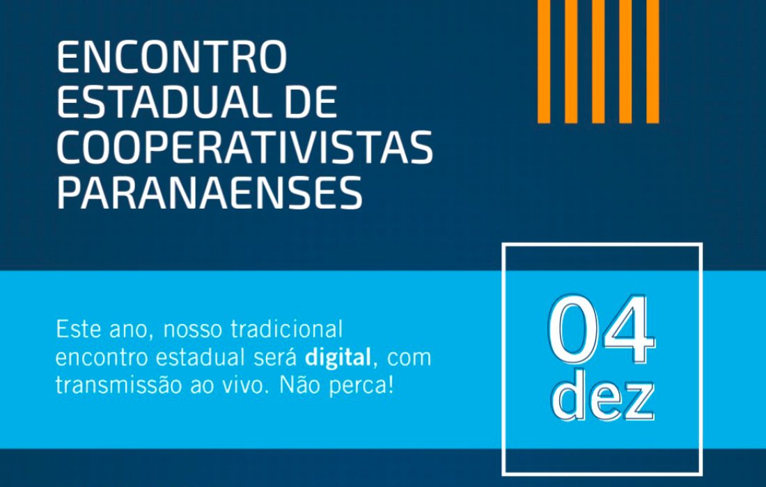 Encontro Estadual de Cooperativistas Paranaenses poder&aacute; ser visto por variados canais de comunica&ccedil;&atilde;o