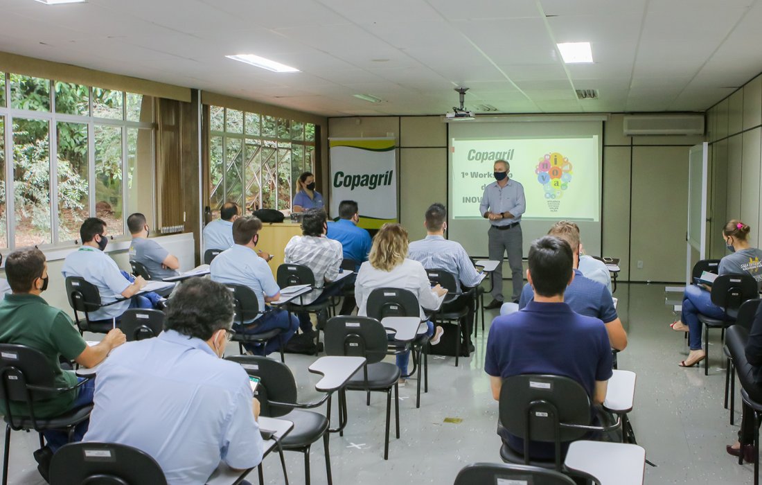 Copagril sedia 1&ordm; Workshop de Inova&ccedil;&atilde;o