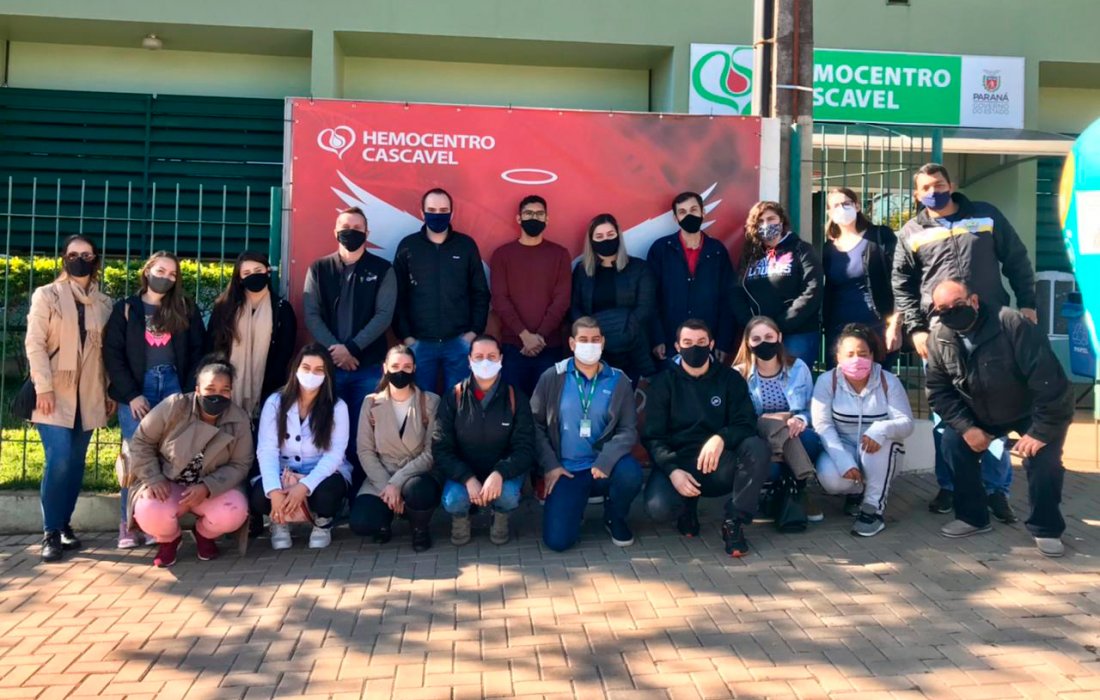 Empregados da Copagril participam de campanha para doa&ccedil;&atilde;o de sangue