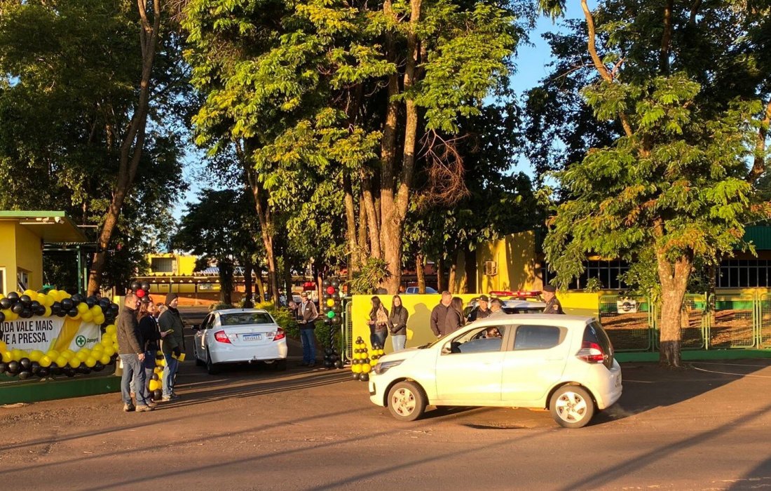 Copagril realiza programa&ccedil;&atilde;o alusiva ao Maio Amarelo 