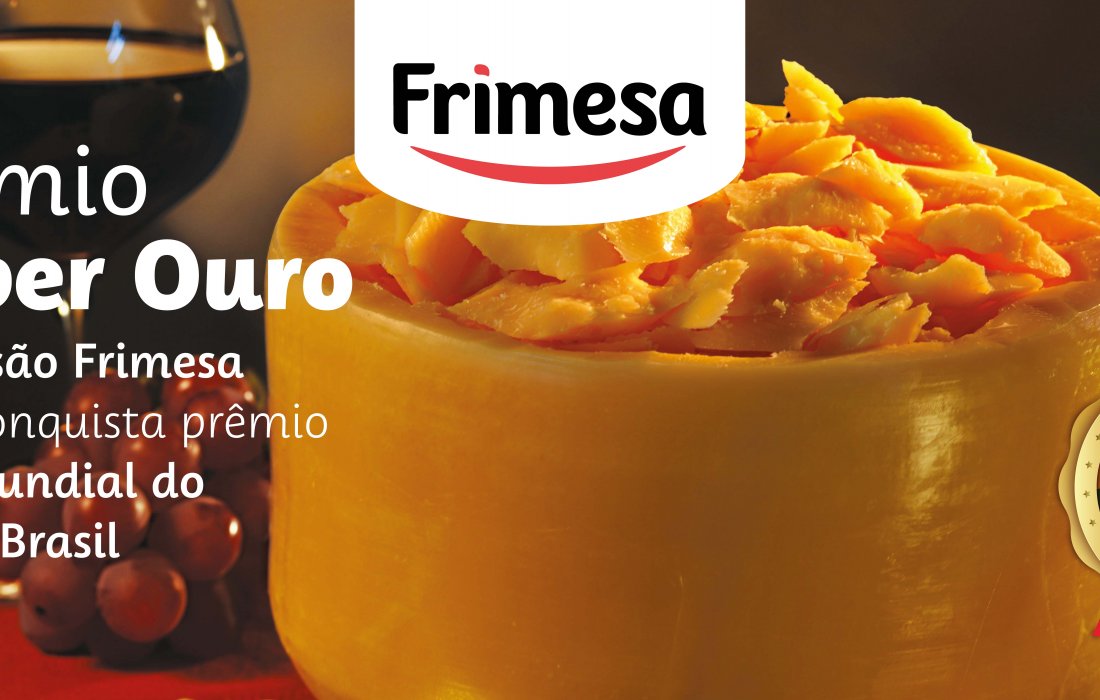 Queijo Parmesão Frimesa é eleito o melhor do Brasil e um dos melhores do mundo.