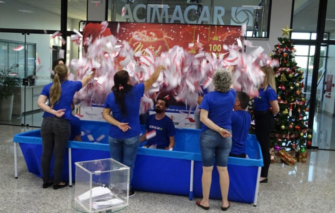 20 clientes Copagril ganharam pr&ecirc;mios no sorteio da Acimacar Natal Premiado.