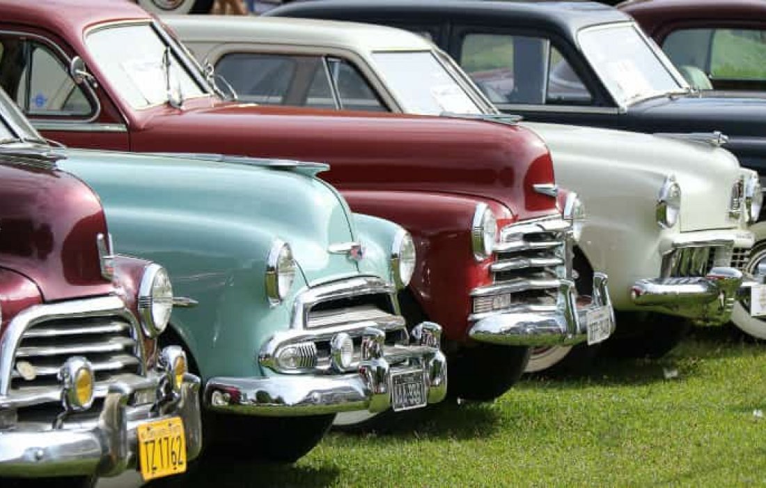 Exposi&ccedil;&atilde;o de carros antigos no Dia de Campo Copagril 2023