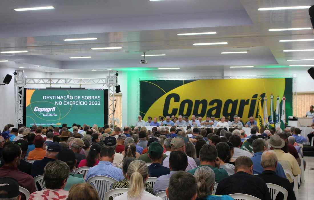 Distribui&ccedil;&atilde;o das sobras Copagril injeta aproximadamente 11 milh&otilde;es na economia regional