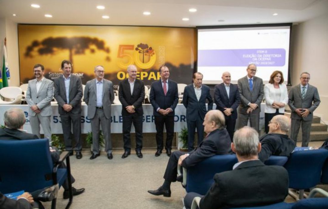 Ocepar reelege Jos&eacute; Roberto Ricken e novos diretores